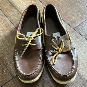 Men’s Sperry Boat Shoes- Leather 10 wide